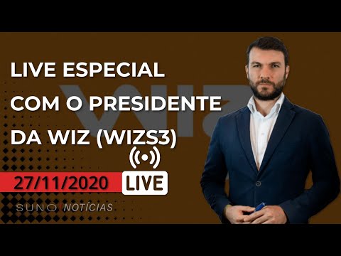 ?Live especial: entrevista exclusiva com o presidente da WIZ (WIZS3), Heverton Peixoto