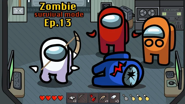 Survival Mode 🛠 Among Us Zombie - Ep 13 New CREWMATE - Animation