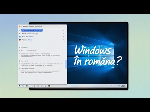 Cum schimbi limba pe Windows în română
