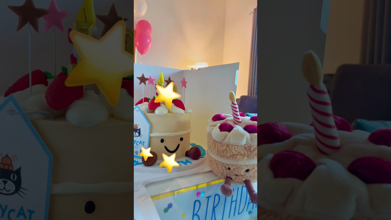 birthday vlog 2025!!🎂⭐️🧸// check desc! // 