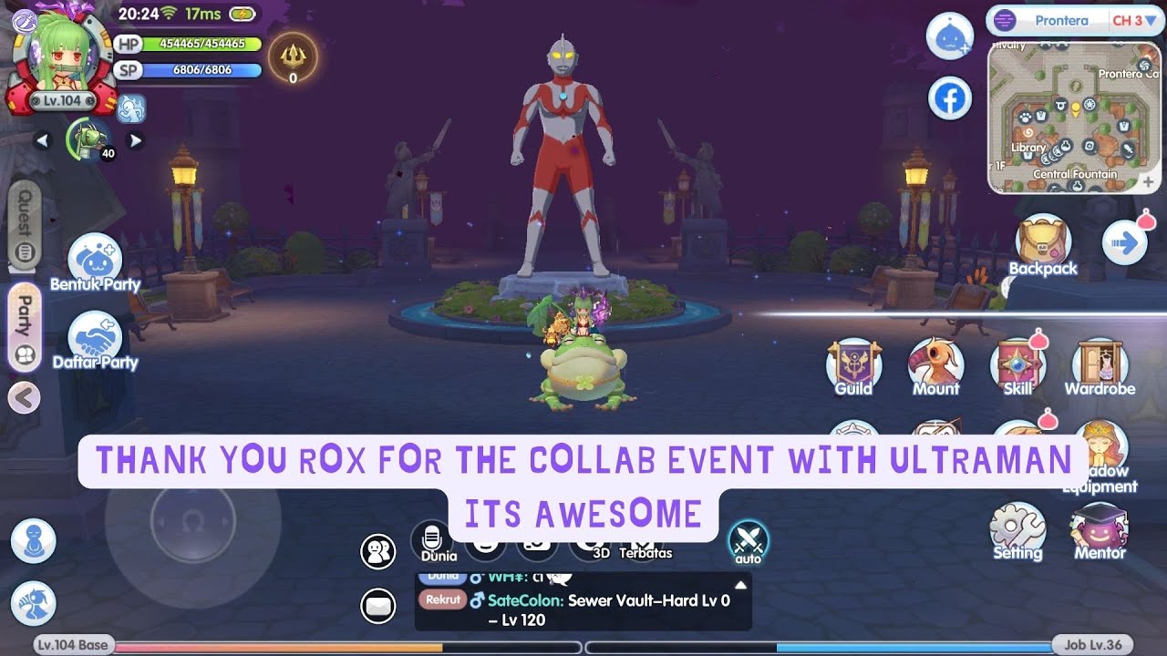 [ROX] BYE BYE ULTRAMAN EVENT, NEW KP OUTFIT 'SKY HUNTER'!?!?