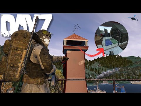 The day I fulfilled my dream of building a base on a tower in DayZ.