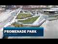 Fly Over Promenade Park - April 24, 2020