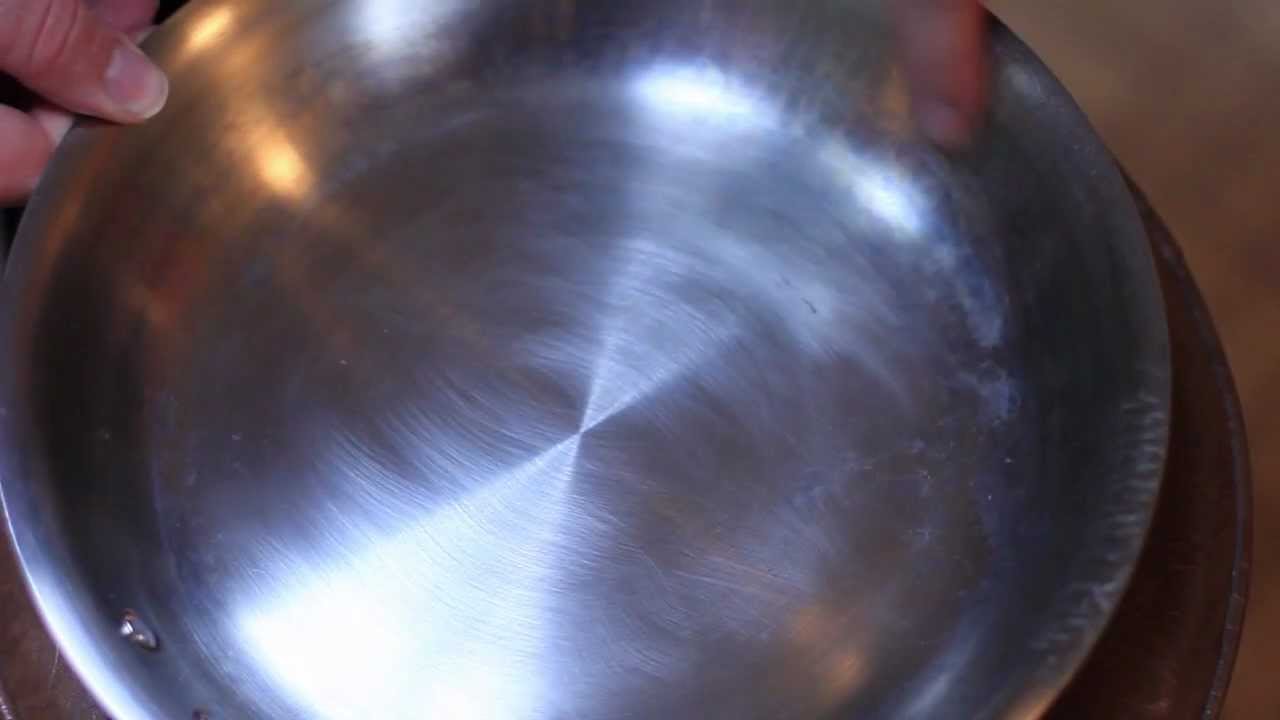 How to Restore Discolored, Bluish Stainless Steel Cookware