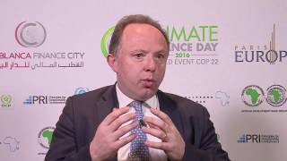 Climate Finance Day 2016 : Interview with Nick Robins