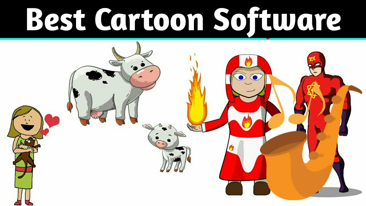 Best Free Animation Software for PC !! Best Cartoon Animation Software