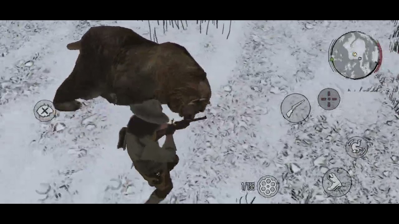 Red Dead Redemption MOBILE: Brumas, el oso legendario. - YouTube
