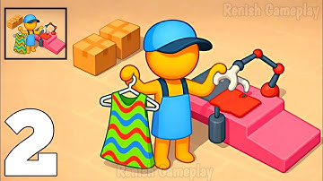 My Fashion Factory - Gameplay Walkthrough Part 2 - Design Clothes Show Style (Android, iOS)