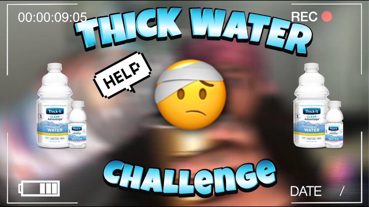 I DRANK THICK WATER & THREW UP YouTube
