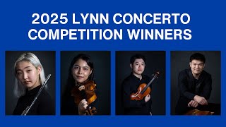 Meet the 2025 Lynn Concerto Competition Winners