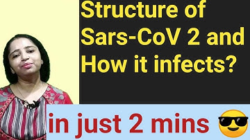 Structure of Sars-CoV 2 and how it infects?