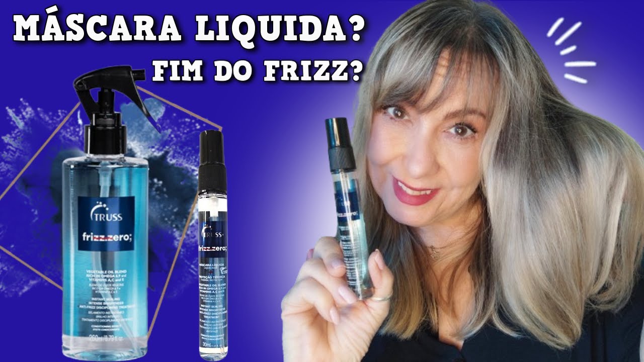 ✅FRIZZ ZERO TRUSS Máscara Líquida Proteção Térmica Várias maneiras de usar!