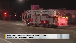 New program lowering non-emergency calls to AFR, improving response time
