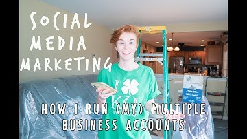 How I Manage (Multiple) Social Media Business Accounts
