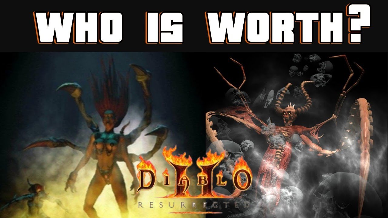 TZ Andariel vs TZ Mephisto 100 Runs Loot Highlights - D2R