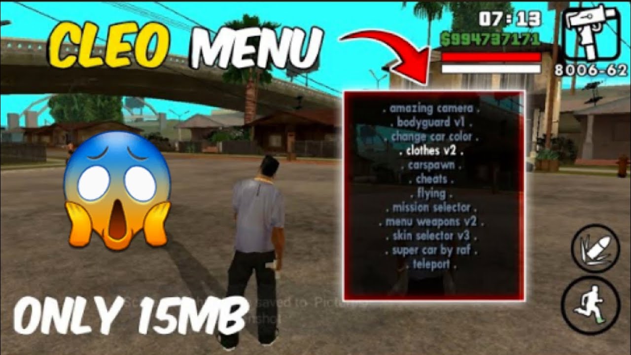 Cleo scripts for GTA San Andreas Android | Cleo cheat mod for Gta sa ...