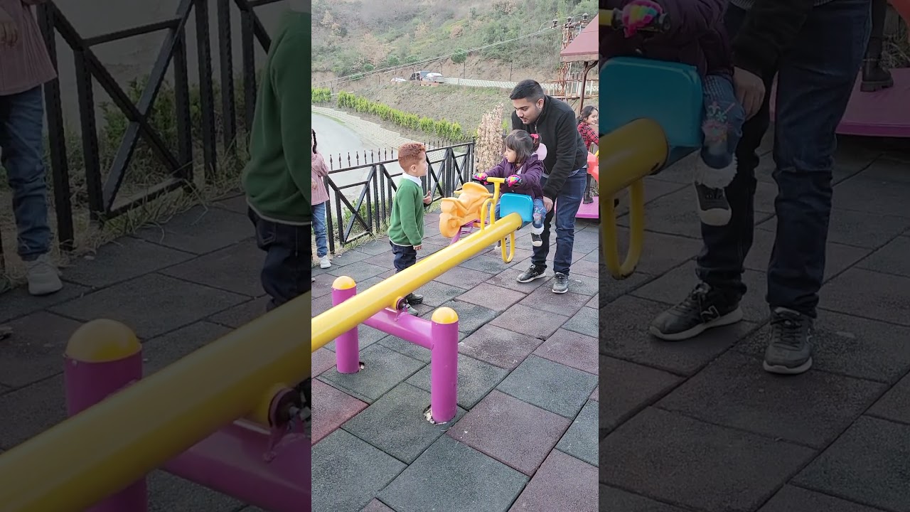 blippi kids enjoy with dad play outdoor 