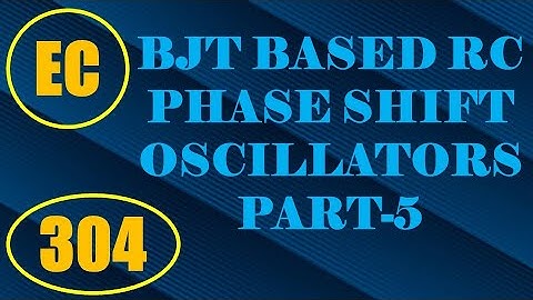 ElexCkts | Lecture-304 | BJT Based RC Phase Shift Oscillators Part-5