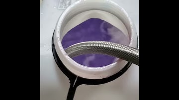 Purging the snow melt loops.