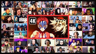 🔥🔥 50  Reactors Demon Slayer Season 3 Episode 1 Mega Reaction Mashup | Kimetsu No Yaiba Season 3