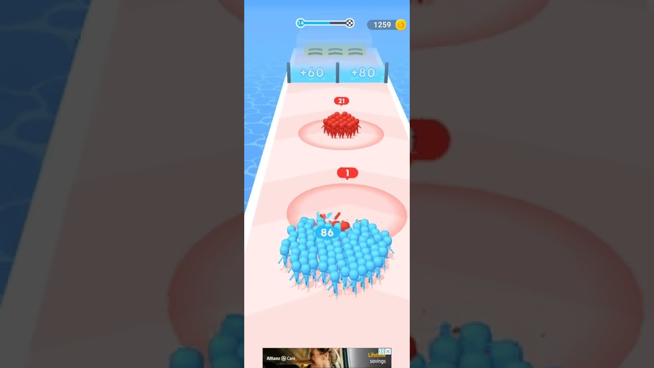 Count Master Crowd Runners 3D Mobile game app store play store Level 14