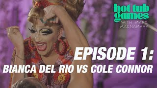 Bianca Del Rio vs Cole Connor | New Viral Game Show | Hot Tub Games Ep. 1 screenshot 2