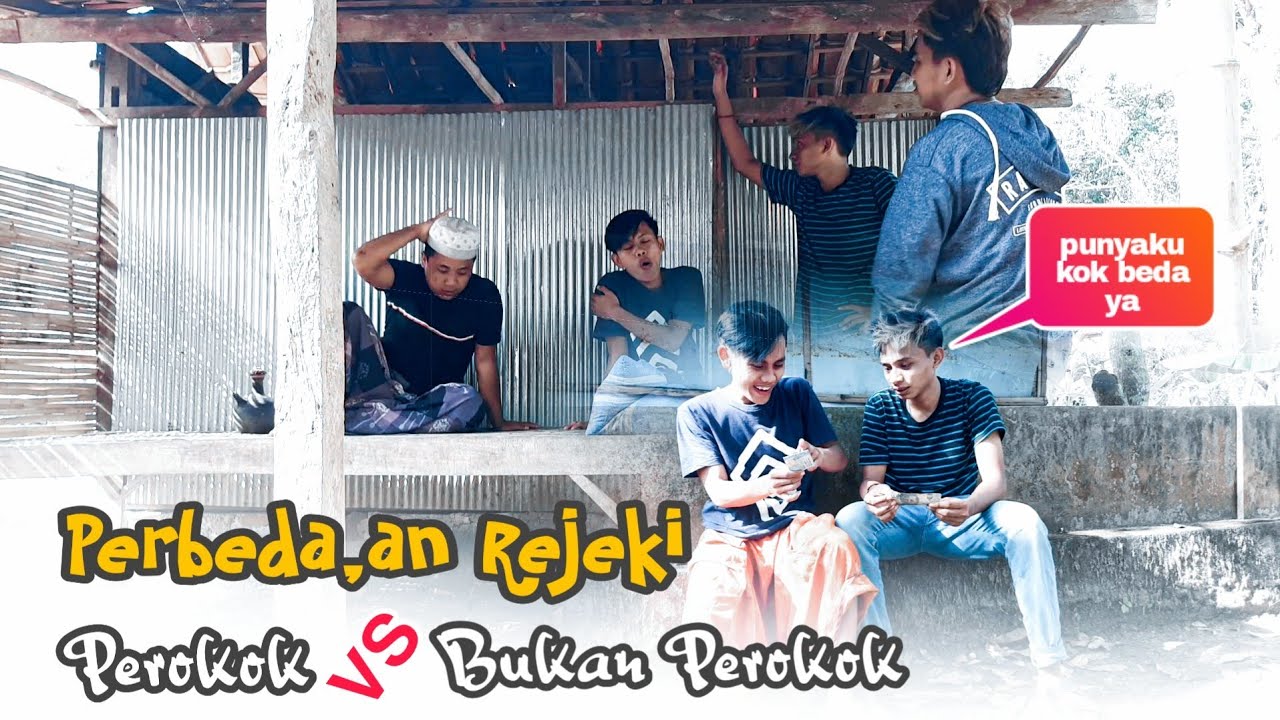 PERBEDAAN REJEKI PEROKOK & TIDAK PEROKOK JELAS BEDA || komedi  madura kocak
