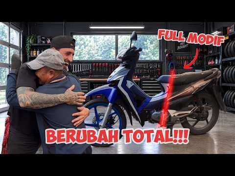THE RESULTS ARE HEARTWARMING!! Modifying a Local Ojek Bike Gives It New Hope