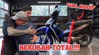 HASILNYA BIKIN TERHARU!! Modifikasi Motor Ojek Pangkalan Punya Harapan Baru