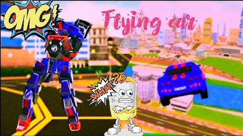 Flying Car Robot Shooting - #Android Gameplay HD Graphics