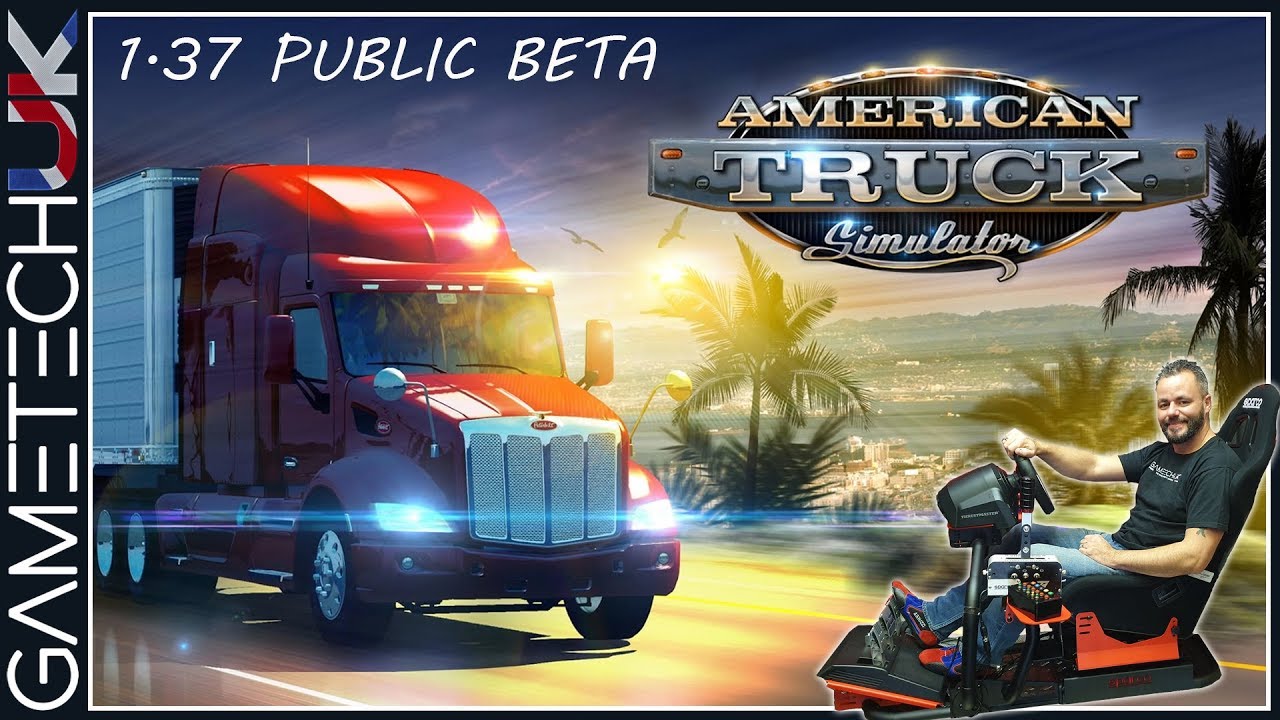 ATS 1.37 Beta - Truck Legs and working windows!