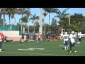 Team USA Practices Offensive Plays