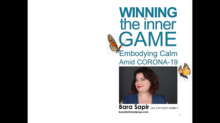 Embody Calm Amid Covid-19 with Bara Sapir - privat...