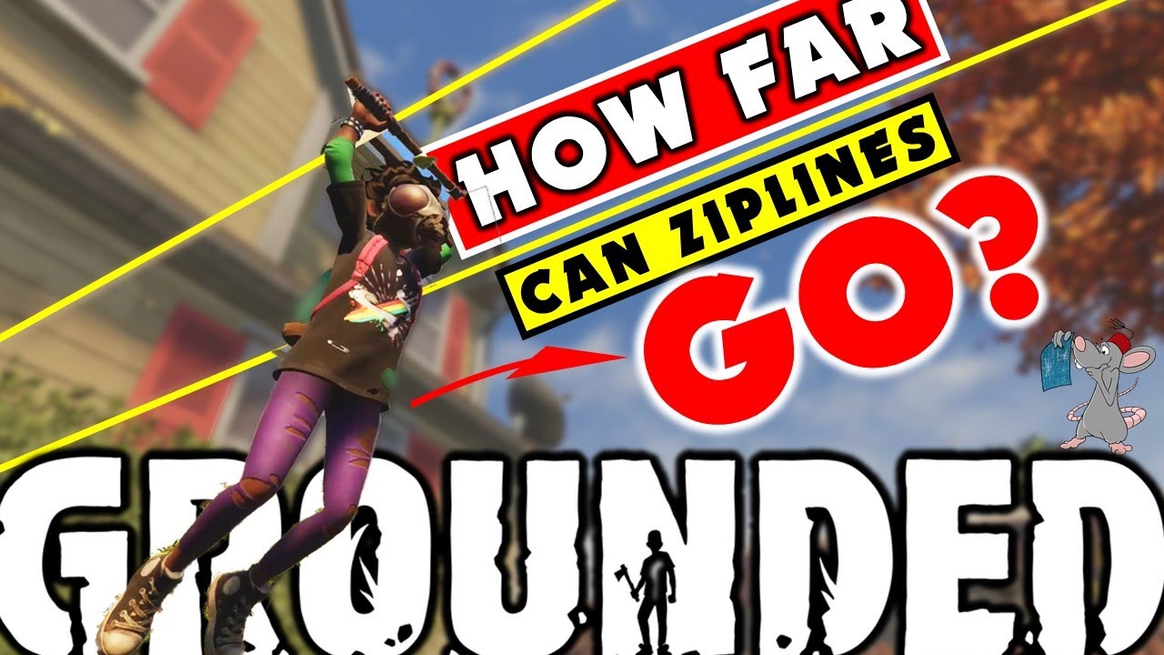 GROUNDED ZIPLINES! Can You Use Them Across The Backyard? How To Craft