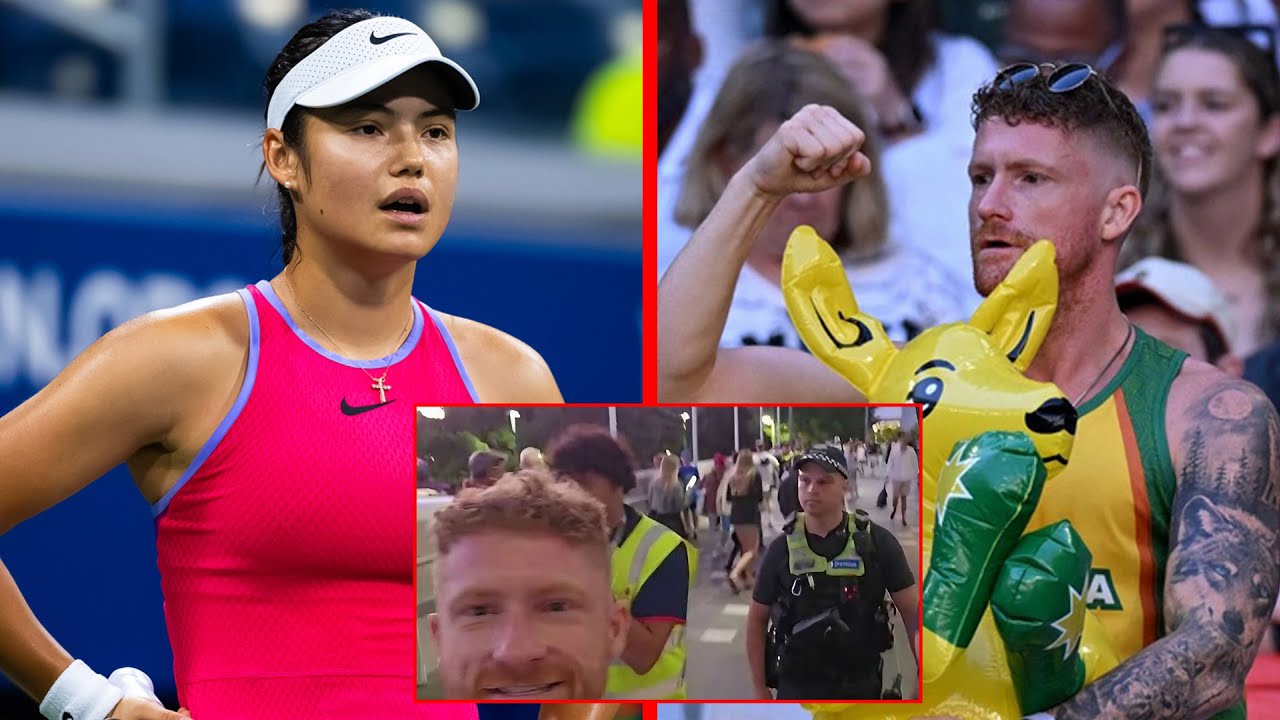 Emma Raducanu Superfan Kicked Out as Police Step In at Australian Open