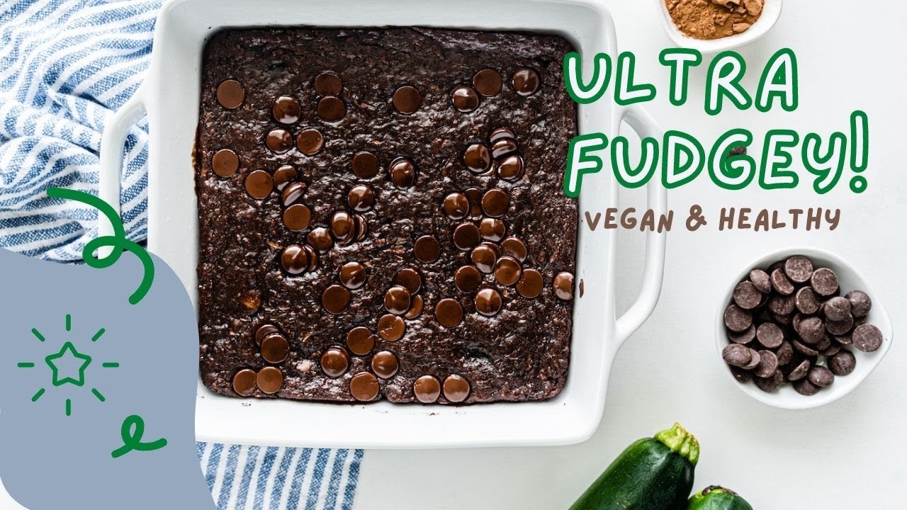 Vegan Zucchini Brownies // GlutenFree & So Fudgy! YouTube