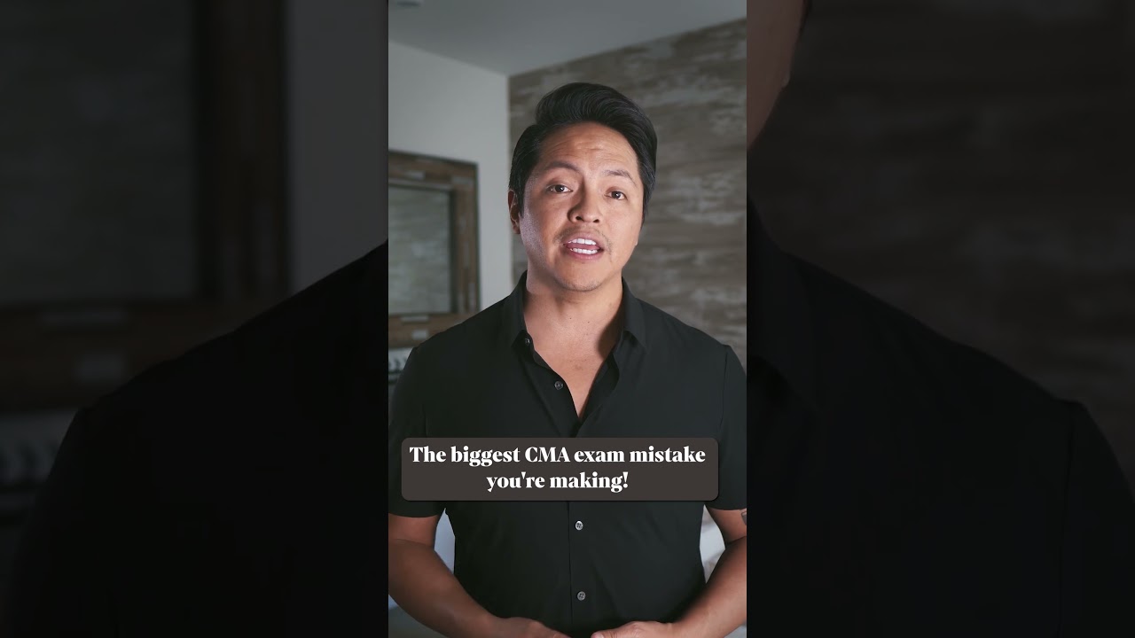 The biggest CMA exam mistake you're making!