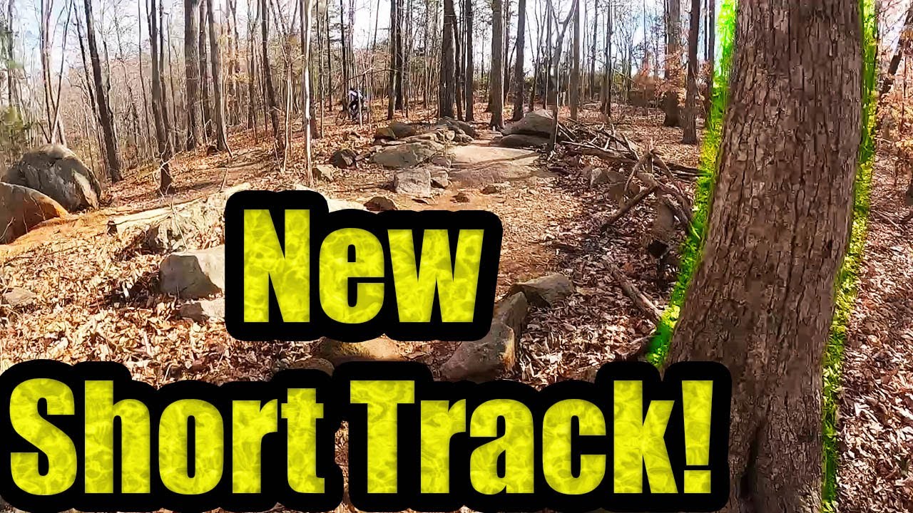 Renaissance Park mountain bike trail. Charlotte NC. winter short track preview