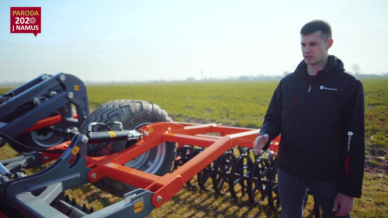 Prikabinamas diskinis skutikas Mandam GAL-K 6.0H