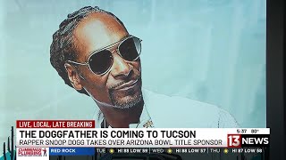 Snoop Dogg gets top billing for Arizona Bowl