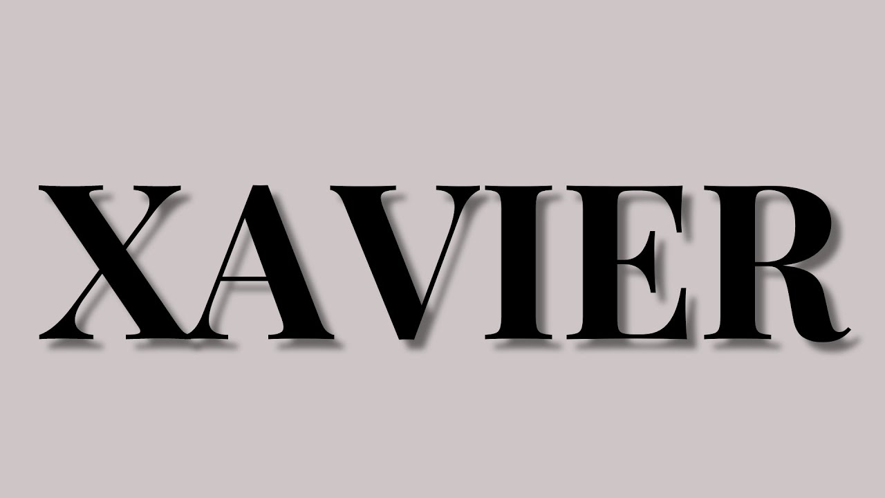 How To Pronounce Xavier In English YouTube how-to-pronounce-xavier-in-english-youtube