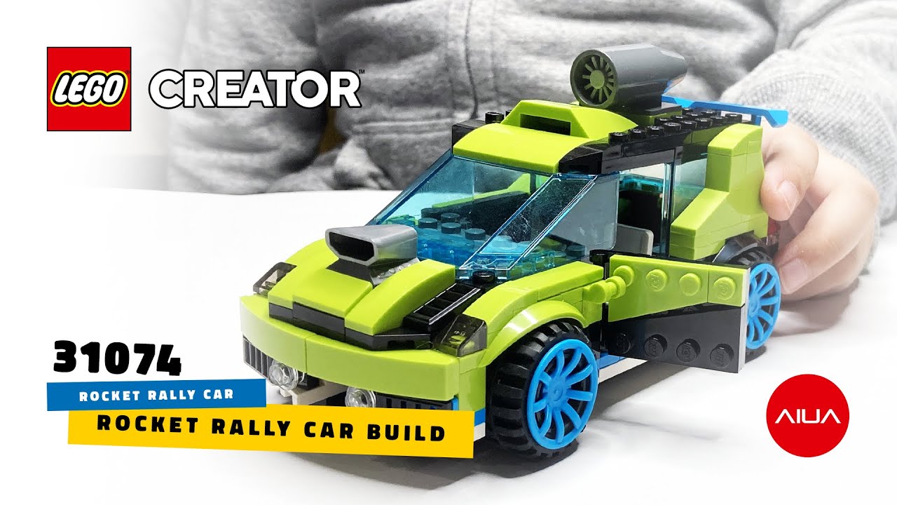 Rocket Rally Car Speed Build - LEGO Creator 3in1 Rocket Rally Car Set 31074