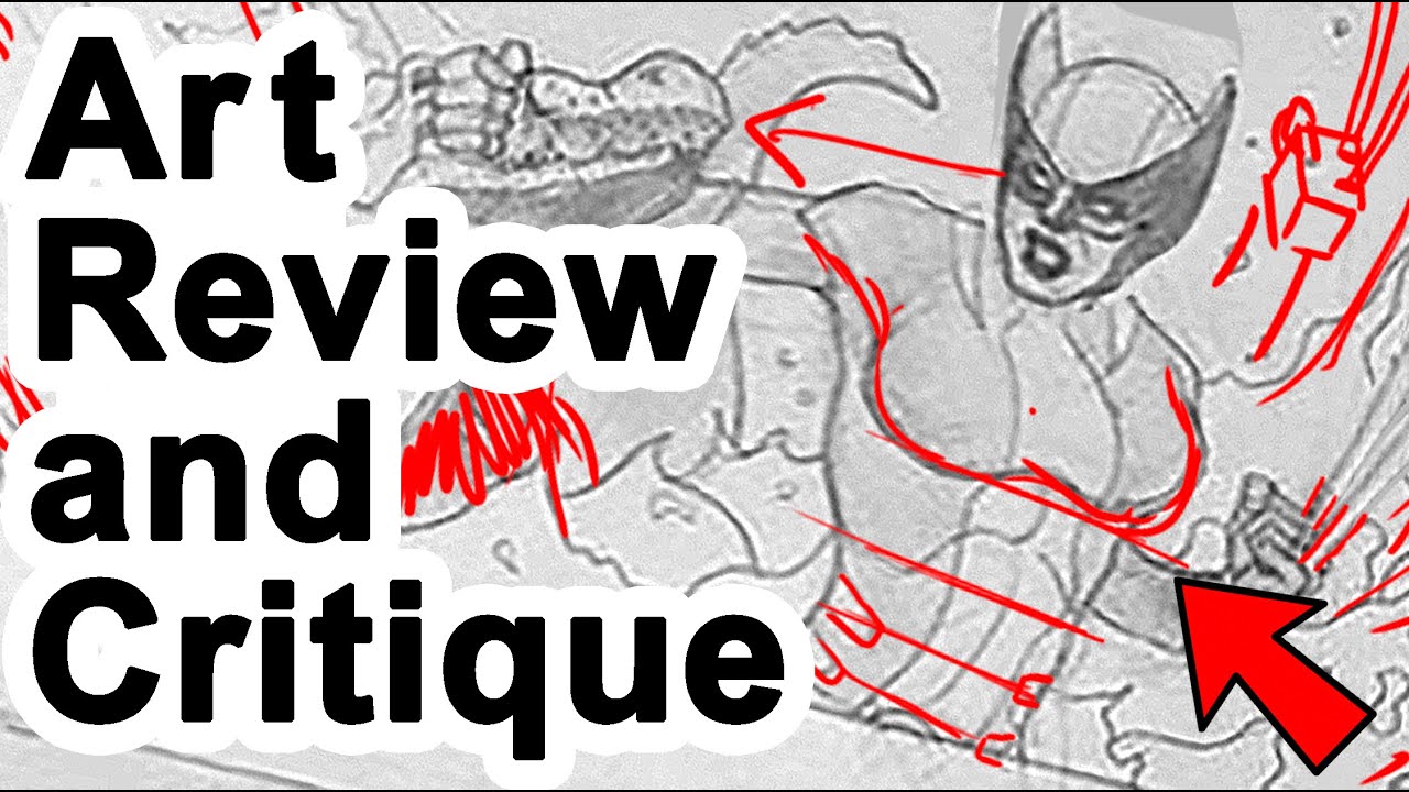 Art Review Critique (39) by Professional Marvel Comic Artist. X-Men Characters X-23 Gambit X-Man