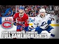 2026 STANLEY CUP PLAYOFFS 1 ROUND EAST GAME  4   2#  LIGHTING @  3#CANADIENS     LIGHTING LEAD 2-1