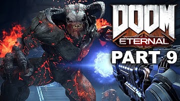 DOOM ETERNAL - Walkthrough Gameplay Part 9 TARUS NABAD Mission - No Commentary