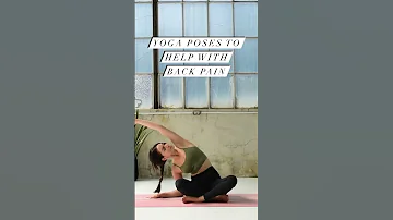 Yoga poses for back pain