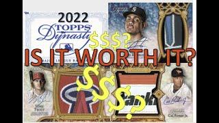 2022 Topps Dynasty Baseball - The Complete Buyer’s Guide! Product Analysis & Case Break Simulation