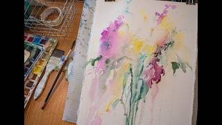 12/17 Color Drenched Florals in Watercolor Bonus: Loose Florals Demo, Angela Fehr Legacy Courses