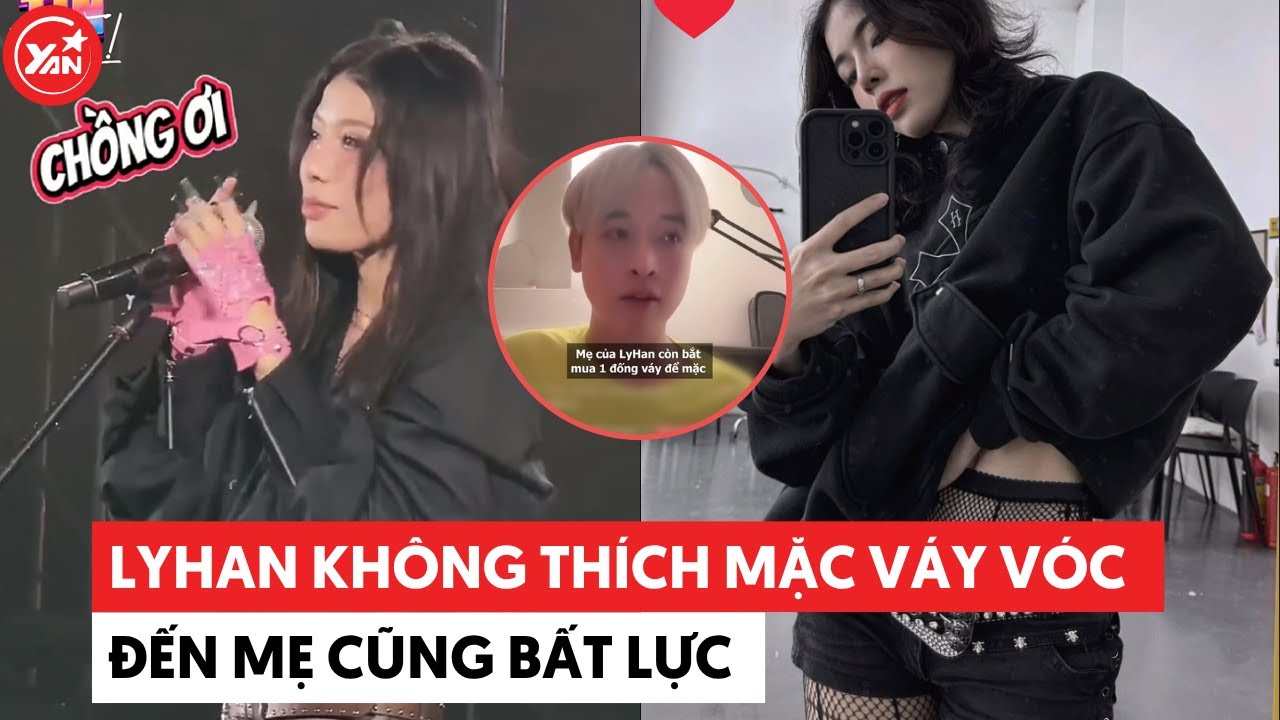 Lyhan không thích thú với váy vóc, đến mẹ cũng bất lực vì sở thích của con gái #lyhan