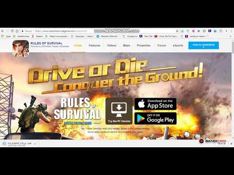 rogor gadmovwerot ruls of survival ქართულად